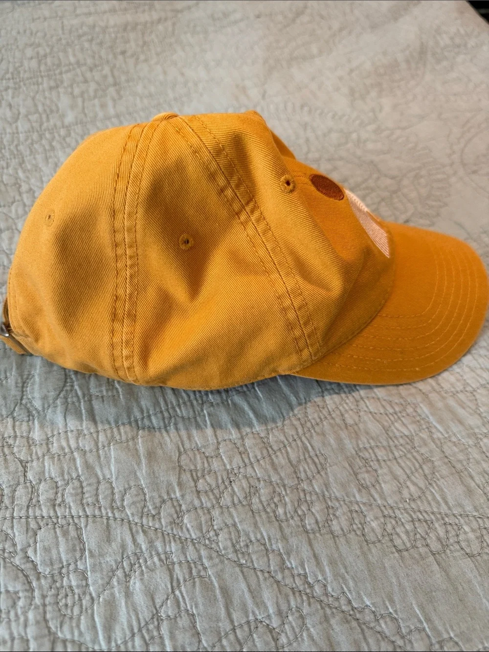 MAD Engine Mustard Yellow Cotton Baseball Cap Adjustable Strap